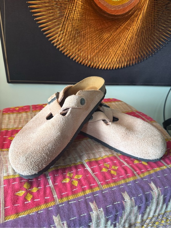 Birkenstock Shoes - Birkenstock Boston Clog Pink 39/8